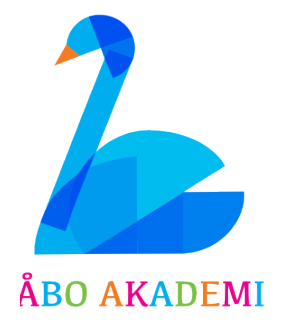 Aura, the ESN Åbo Akademi swan mascot